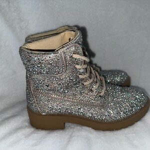 Betsey Johnson Hudson Rhinestone Boots